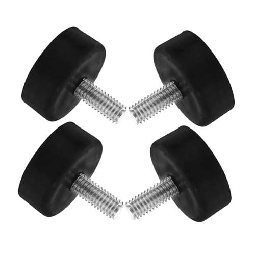 ABOOFAN 4Stücke Verstellbare Gummifüße für Möbel mit Schrauben Höhenverstellbare Stellfüße rutschfest und Stoßdämpfend für Stabilität und Schutz von Tischen Stühlen und Schränken ABOOFAN 4Stücke Verstellbare Gummifüße für Möbel mit Schrauben Höhenverstellbare Stellfüße rutschfest und Stoßdämpfend für Stabilität und Schutz von Tischen Stühlen und Schränken von ABOOFAN