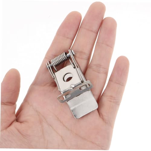 ABOOFAN 40 Stück Downlight Federclips Metall Befestigungsklammern Einbauleuchten Federklammern für Deckenstrahler Montage Robuste Lampenhalter für Flachpaneele von ABOOFAN