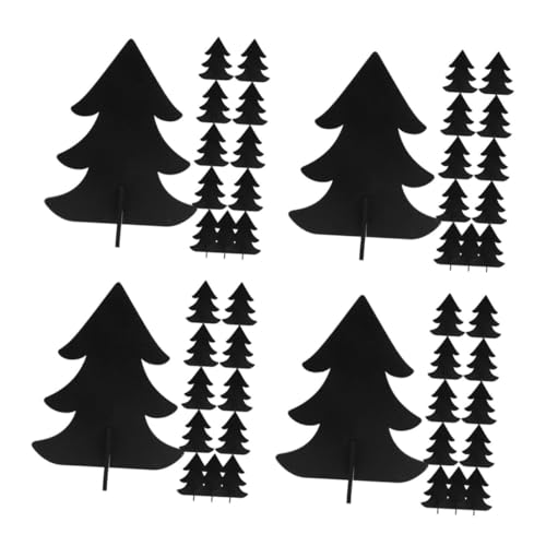 ABOOFAN 48 Stck. Weihnachtsbaum -Tafel Nachrichten -Tags Mini-Tafelschilder Tischnummern für die rustikale Hochzeit Mini-Holztafel Feiertagspartydekor hölzern Schwarz ABOOFAN 48 Stck. Weihnachtsbaum -Tafel Nachrichten -Tags Mini-Tafelschilder Tischnummern für die rustikale Hochzeit Mini-Holztafel Feiertagspartydekor hölzern Schwarz von ABOOFAN