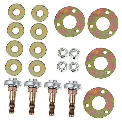 ABOOFAN 4 Stück Schaukelstuhl Lager M8X45Mm – Möbelverbindungsbeschläge Installieren aus Eisen für Reparatur von Schaukelstühlen von ABOOFAN