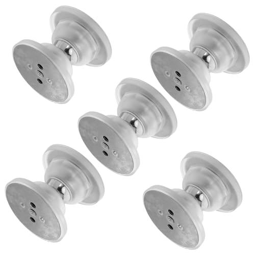 ABOOFAN 5 Sätze Transparenter Magnet Türstopper mit Doppelseitigem Kleber Geräuschloser Schutz Stoßdämpfend Selbstklebend Platzsparend für Zuhause Büro Wohnmobil und Wohnwagen von ABOOFAN