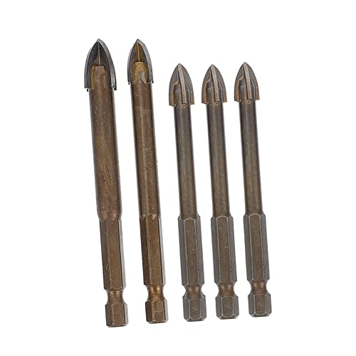 ABOOFAN Multitools 5 Stück Fliesenbohrer Kobaltbohrer Fliesenlochbohrer Bohrkonverter Handlochbohrer Werkzeuge Mauerwerksbohrer Fliesenreibahle Betonbohrer Holznagel Mehrzweck-Hartmetall ABOOFAN Multitools 5 Stück Fliesenbohrer Kobaltbohrer Fliesenlochbohrer Bohrkonverter Handlochbohrer Werkzeuge Mauerwerksbohrer Fliesenreibahle Betonbohrer Holznagel Mehrzweck-Hartmetall von ABOOFAN