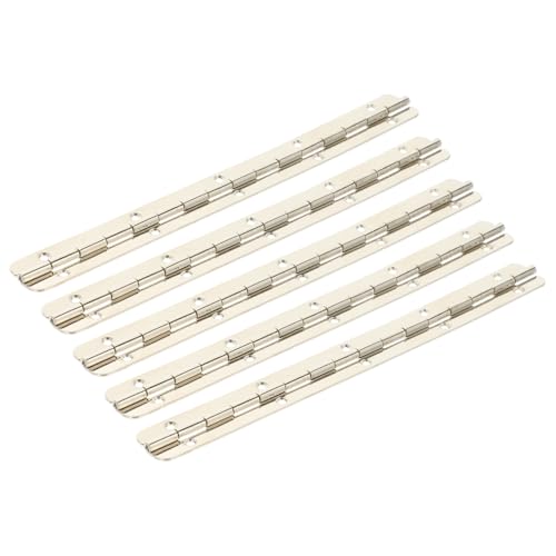 ABOOFAN 5 Stück Heavy Duty Teiliges Nickel Beschichtetes Klavierband Scharnier Öffnung für Kleine Holzboxen Schmuckkästen und Schranktüren Robustes Eisenmöbelscharnier für DIY Projekte ABOOFAN 5 Stück Heavy Duty Teiliges Nickel Beschichtetes Klavierband Scharnier Öffnung für Kleine Holzboxen Schmuckkästen und Schranktüren Robustes Eisenmöbelscharnier für DIY Projekte von ABOOFAN