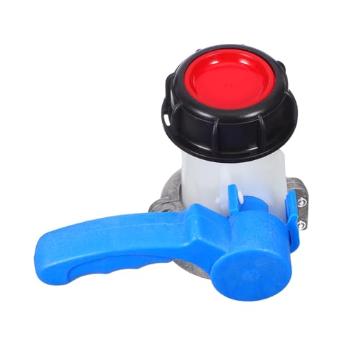 ABOOFAN 5 Stück Ibc Tankadapter Butterfly Ventil Auslassventil Ersatz für Tote Tank Wasserkontrolle Dicht Langlebig für Gartenbewässerung und Chemische Lagerung von ABOOFAN