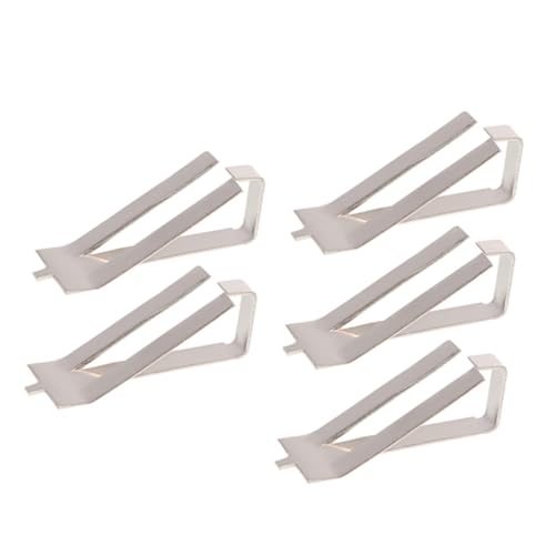 ABOOFAN 5 Stück Teiliges Glasbett klemmen aus Fedestahl Stabile Plattform clips für Ender Praktische Einfach zu Montierende Heißbett glashalterung mit Glatter Oberfläche ABOOFAN 5 Stück Teiliges Glasbett klemmen aus Fedestahl Stabile Plattform clips für Ender Praktische Einfach zu Montierende Heißbett glashalterung mit Glatter Oberfläche von ABOOFAN