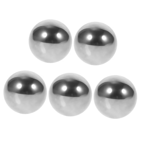 ABOOFAN 5 Stück Teiliges Präzisions-kugellagerstahlkugeln aus Kohlenstoffstahl Hochhärte Lose Kugeln für Fahrräder Motorräder Möbel und Industrieanwendungen ABOOFAN 5 Stück Teiliges Präzisions-kugellagerstahlkugeln aus Kohlenstoffstahl Hochhärte Lose Kugeln für Fahrräder Motorräder Möbel und Industrieanwendungen von ABOOFAN