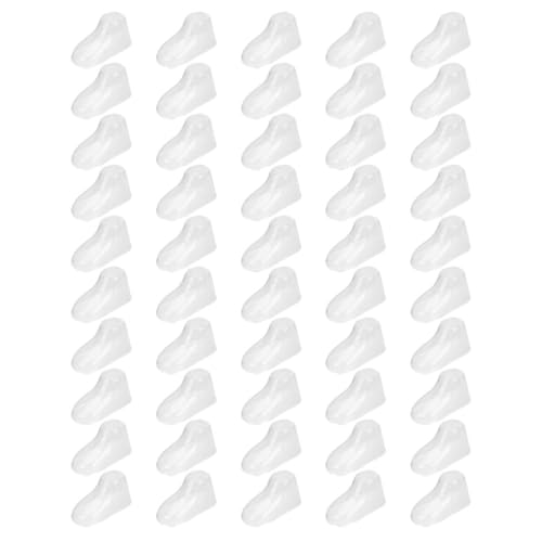 ABOOFAN 50 Stück Kunststoff Babyfußmodelle PVC Fußformen für Kleinkinderschuhe Ständer für Schaufensterdekoration und Praktisch für Babysocken und Schuhe von ABOOFAN