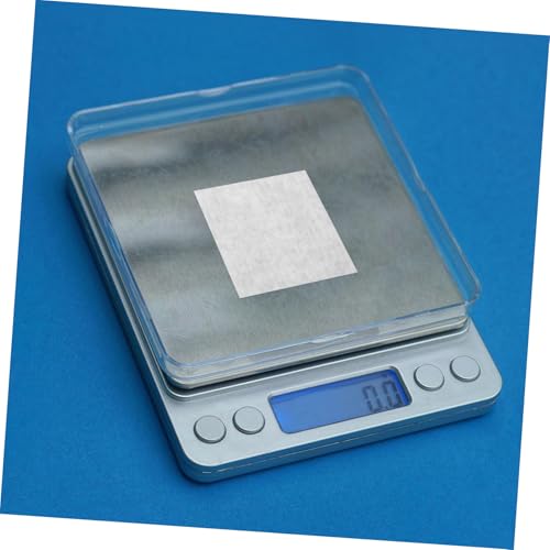 ABOOFAN 500 Blatt Square Weighing Paper Nitrogen Non Absorbent Non Stick Analytical Balance Paper For Powder And Paste Samples von ABOOFAN