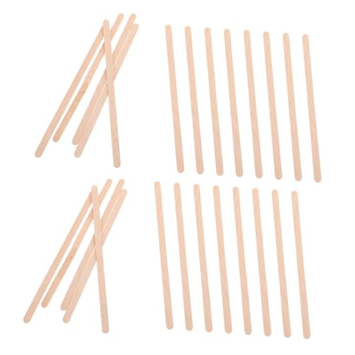 ABOOFAN 500 Stück Holz Rührstäbchen mit Glatter Oberfläche Splintfrei Einweg Kaffee und Cocktail Rührer aus Holz Vielseitig Einsetzbar für Heiße und Kalte Getränke in Büro Bar und Zuhause von ABOOFAN
