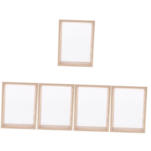 ABOOFAN 5stücke Bilderrahmen Für Trockenblumen Doppelseitiger Shadow Box Rahmen Zur Dekoration Für Tisch Büro Restaurant Hotel Und Kreative Projekte ABOOFAN 5stücke Bilderrahmen Für Trockenblumen Doppelseitiger Shadow Box Rahmen Zur Dekoration Für Tisch Büro Restaurant Hotel Und Kreative Projekte von ABOOFAN