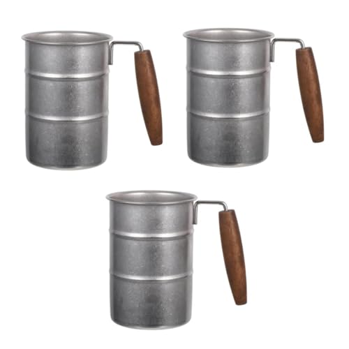 ABOOFAN 6 Stck. Bierbecher im Retro -Stil Tragbare Tassen Kaffeetasse Metallbecher mit Henkel Edelstahl -Wasserbecher Kaffeebecher aus Metall Vintage Tasse Trinkbecher Rostfreier Stahl ABOOFAN 6 Stck. Bierbecher im Retro -Stil Tragbare Tassen Kaffeetasse Metallbecher mit Henkel Edelstahl -Wasserbecher Kaffeebecher aus Metall Vintage Tasse Trinkbecher Rostfreier Stahl von ABOOFAN