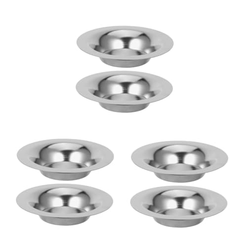 ABOOFAN 6 Stck. Kerzenschmelzheizung Wachsschmelzeimer Aroma -Schmelztiegel Wachswärmer Topf Wachsmaschinenwärmer Wachswärmer für Wachsschmelzen Aroma Schmelztopf Rostfreier Stahl Silber ABOOFAN 6 Stck. Kerzenschmelzheizung Wachsschmelzeimer Aroma -Schmelztiegel Wachswärmer Topf Wachsmaschinenwärmer Wachswärmer für Wachsschmelzen Aroma Schmelztopf Rostfreier Stahl Silber von ABOOFAN