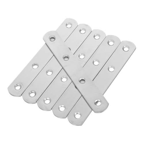 ABOOFAN 6 Stück Edelstahl Flachwinkel Rostfreie Metallverbinder Möbelhalterung Reparaturplatten für Stabile Eckverbindungen und Wetterfeste Möbelbefestigung ABOOFAN 6 Stück Edelstahl Flachwinkel Rostfreie Metallverbinder Möbelhalterung Reparaturplatten für Stabile Eckverbindungen und Wetterfeste Möbelbefestigung von ABOOFAN