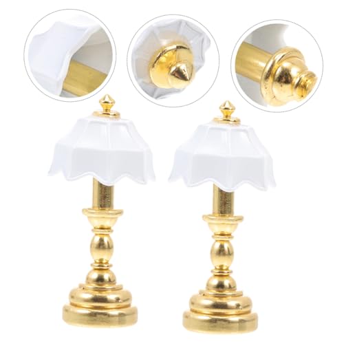 ABOOFAN 6 Stück Miniatur Nachttischlampe Puppenhaus Beleuchtung Kleine Tischlampe Modell Modernes Design Realistische Deko für Puppenhaus Schlafzimmer Desktop Zubehör ABOOFAN 6 Stück Miniatur Nachttischlampe Puppenhaus Beleuchtung Kleine Tischlampe Modell Modernes Design Realistische Deko für Puppenhaus Schlafzimmer Desktop Zubehör von ABOOFAN
