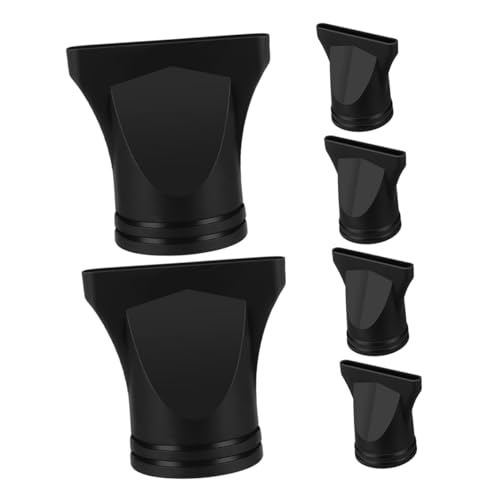 ABOOFAN 6 Stück Teiliges Haartrockner zubehör Schwarzer Kunststoff Diffusor und Konzentrator Universalaufsätze für Verbessertes Trocknen und Styling Aller Haartypen Geeignet ABOOFAN 6 Stück Teiliges Haartrockner zubehör Schwarzer Kunststoff Diffusor und Konzentrator Universalaufsätze für Verbessertes Trocknen und Styling Aller Haartypen Geeignet von ABOOFAN