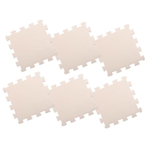 ABOOFAN 6 Stück Teiliges Krabbelmatten aus Schaumstoff Interaktive Spielmatte für Tragbare Sichere und Weiche Bodenfliesen als Krabbelunterlage und Spielteppich von ABOOFAN