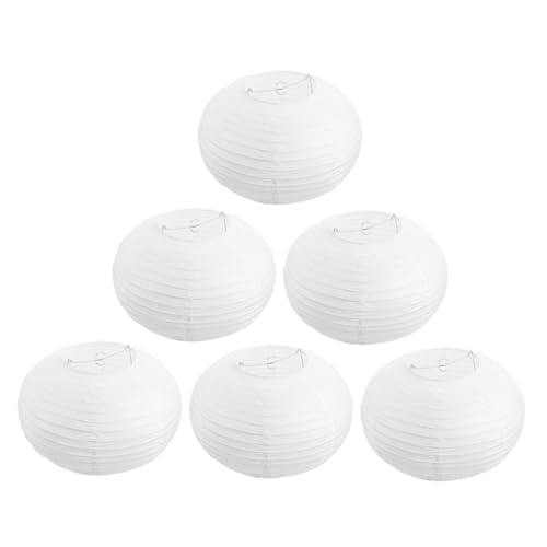 ABOOFAN 6 Stück Teiliges Papierlampenschirme für Pendelleuchten Faltbare Diy Laternen für Hochzeiten Partys und Dekoration ABOOFAN 6 Stück Teiliges Papierlampenschirme für Pendelleuchten Faltbare Diy Laternen für Hochzeiten Partys und Dekoration von ABOOFAN
