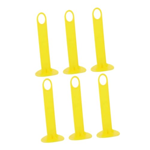 ABOOFAN 6stücke Fußball-disc-kegelhalter Ablageständer Für Kegelmarkierungen Und Kegelscheiben Kegelhalter Für Außenbereich Und Fußballtraining Halter Für Tragbare Kegelständer ABOOFAN 6stücke Fußball-disc-kegelhalter Ablageständer Für Kegelmarkierungen Und Kegelscheiben Kegelhalter Für Außenbereich Und Fußballtraining Halter Für Tragbare Kegelständer von ABOOFAN