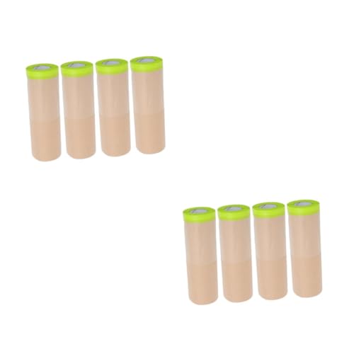 ABOOFAN 8 Stck. Teiliges Pre-taped Kraftpapier Abdeckpapier Schutzfolie für Auto Möbel Boden Staubdicht Lackierfolie Maler Schutzfolie ABOOFAN 8 Stck. Teiliges Pre-taped Kraftpapier Abdeckpapier Schutzfolie für Auto Möbel Boden Staubdicht Lackierfolie Maler Schutzfolie von ABOOFAN