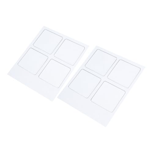 ABOOFAN 8 Stück Antirutschmatten Couch Antirutschpads Silikon Antirutschfüße Waschmaschinen Antivibrationspads Selbstklebende Möbelpads Silikon Antirutschpad Kieselgel Transparent von ABOOFAN