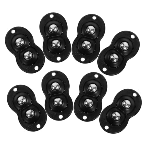 ABOOFAN 8 Stück Selbstklebende Mini Kugelrollen Drehbar für Möbel Küchengeräte Aufbewahrungsboxen Leise Stabile Möbelrollen ohne Bohren Schwarz ABOOFAN 8 Stück Selbstklebende Mini Kugelrollen Drehbar für Möbel Küchengeräte Aufbewahrungsboxen Leise Stabile Möbelrollen ohne Bohren Schwarz von ABOOFAN