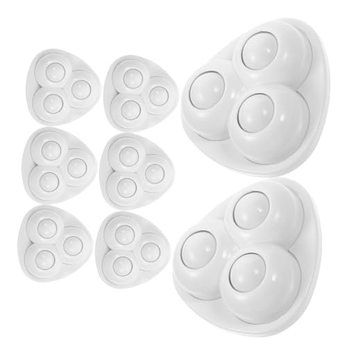 ABOOFAN 8 Stück Teiliges Selbstklebende Kleine Lenkrollen Schwenkbare für Aufbewahrungsbox Mülleimer Schuhbox Geräuscharm Verschleißfest Einfach zu Montieren Weiß ABOOFAN 8 Stück Teiliges Selbstklebende Kleine Lenkrollen Schwenkbare für Aufbewahrungsbox Mülleimer Schuhbox Geräuscharm Verschleißfest Einfach zu Montieren Weiß von ABOOFAN