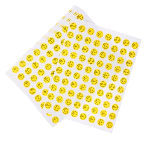 ABOOFAN 800 Stück Erdungssymbol Warnaufkleber Grounding Label Sicherheitszeichen für Elektrogeräte Langlebig Sichtbar Einfach Anzubringen für Elektriker und DIY Anwendungen ABOOFAN 800 Stück Erdungssymbol Warnaufkleber Grounding Label Sicherheitszeichen für Elektrogeräte Langlebig Sichtbar Einfach Anzubringen für Elektriker und DIY Anwendungen von ABOOFAN