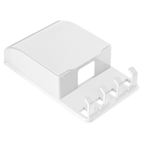 ABOOFAN wasserdichte Steckdosenabdeckung Mit Haken Selbstklebend Für Badezimmer Spritzwassergeschützt Schutz Für Elektrische Steckdosen Einfache Installation Platzsparend von ABOOFAN