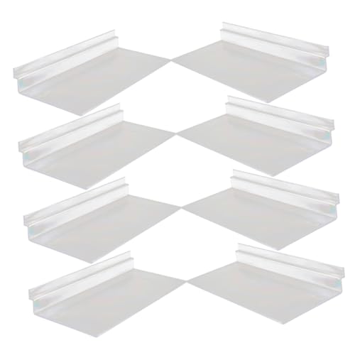ABOOFAN 8stücke Transparente Wandregale Für Slatwall Schuhregal Für Einzelhandelsdisplay Einfache Installation Für Boutiquen Und Schuhgeschäfte ABOOFAN 8stücke Transparente Wandregale Für Slatwall Schuhregal Für Einzelhandelsdisplay Einfache Installation Für Boutiquen Und Schuhgeschäfte von ABOOFAN
