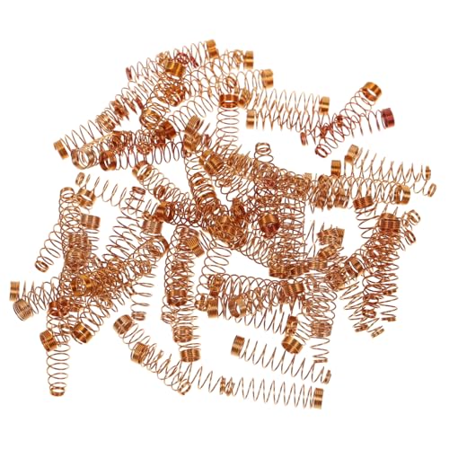 ABOOFAN 90 Stück Teiliges Mini-kompressionsfedern Kupfer Flexible Kleine Federn für Diy-reparaturen Vielseitig Einsetzbar für Klavier Scheren Werkzeuge und Heimwerkerprojekte von ABOOFAN