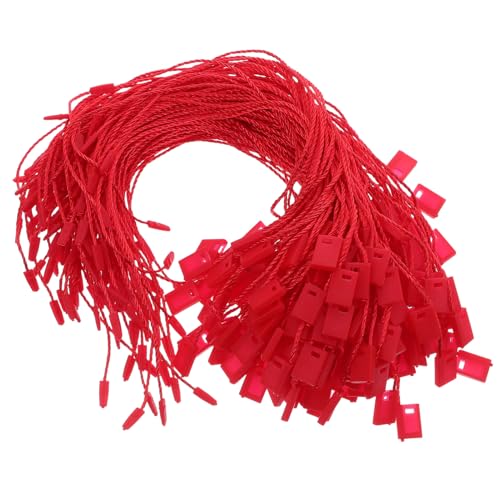 ABOOFAN 990 Stück Rote Polyester Hang Tag Schnappverschluss Schlaufe Lang Robuste Preisschild Befestigungsschlaufen für Kleidung Schuhe Gepäck Schnelle Sichere Etikettenbefestigung ABOOFAN 990 Stück Rote Polyester Hang Tag Schnappverschluss Schlaufe Lang Robuste Preisschild Befestigungsschlaufen für Kleidung Schuhe Gepäck Schnelle Sichere Etikettenbefestigung von ABOOFAN