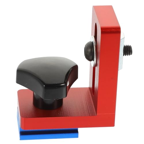 ABOOFAN Aluminiumlegierung T schienen Stopper Block Holzarbeiten Werkzeug Langlebig Stabil Präzise Positionierung für DIY Holzprojekte Geeignet von ABOOFAN