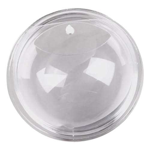 ABOOFAN Dekorative Aquarium Wandbehang Acryl Runde Pflanzer Vase Wandhalterung Fischschale von ABOOFAN