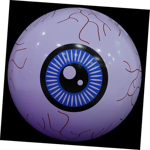ABOOFAN Aufblasbare Halloween Augen LED Lichter Bunt Leuchtend Party Deko für Garten Pool Außen Festliche Gruselige Außenbeleuchtung von ABOOFAN