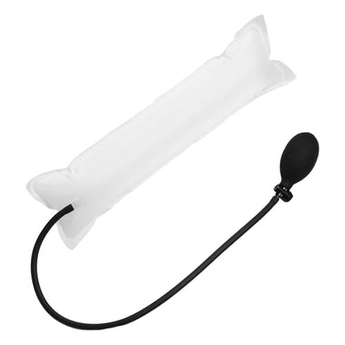 ABOOFAN Ergonomisches Aufblasbares Sitzkissen Mit Lendenstütze Tragbares Massagekissen Für Büro Auto Und Luftdruckmassage Kunststoffventil von ABOOFAN