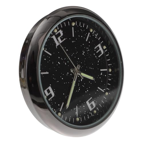 ABOOFAN Auto Dashboard Uhr Mini Präzise Auto Uhr zum Aufkleben Stilvolles Schlichtes Design Klare Linse für Gute Sicht von ABOOFAN