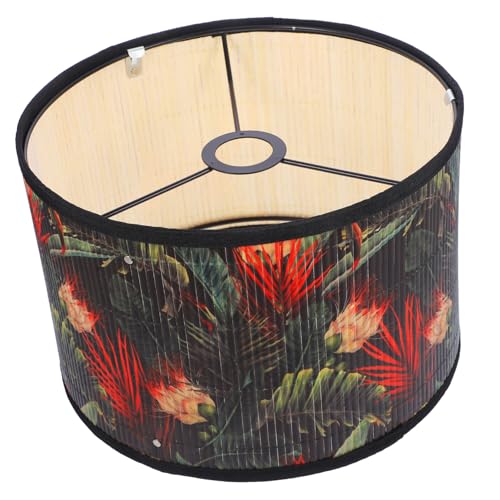 ABOOFAN Bambus Lampenschirm Vintage Stil Rustikale Pendelleuchte Abdeckung Recycelbarer Deckenlampenschirm für Wohnzimmer Schlafzimmer Hotel Dekoration ABOOFAN Bambus Lampenschirm Vintage Stil Rustikale Pendelleuchte Abdeckung Recycelbarer Deckenlampenschirm für Wohnzimmer Schlafzimmer Hotel Dekoration von ABOOFAN