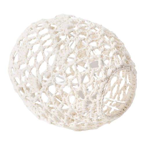 ABOOFAN Boho Stil Lampenschirm Tischlampe Handgewebter Baumwolllampenschirm für Pendelleuchten Rustikales Design für Wohnzimmer und Esszimmer Warme von ABOOFAN
