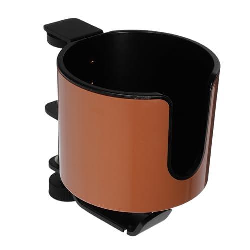 ABOOFAN Desk Cup Holder mit Drehbarem Kopfhörerhaken Multifunktionaler Halter für Wasserflaschen und Headsets Platzsparend für Büro Gaming und Schreibtisch Anti-verschüttschutz von ABOOFAN