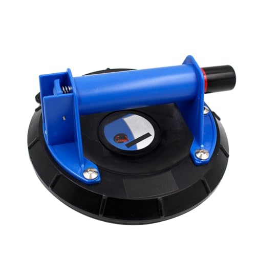 ABOOFAN Doppellagiger Vakuumsauger Glasheber mit Ergonomischem Griff Rutschfester Verschleißfester Saugnapf für Schwere Lasten für Glasplatten und Fliesen Stabiler Sauger für Sicheren von ABOOFAN