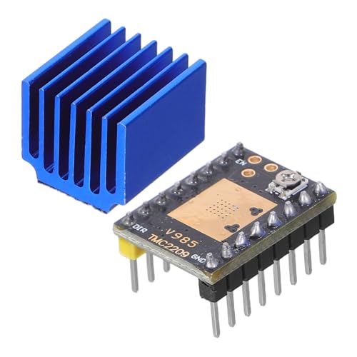 ABOOFAN Drucker Stepper Motor Treiber Modul mit Kühlkörper Geräuscharmes Motorsteuerungs Controller Board Einfache Installation Kompatibel für Diverse Modelle DIY Industrial Stepper von ABOOFAN