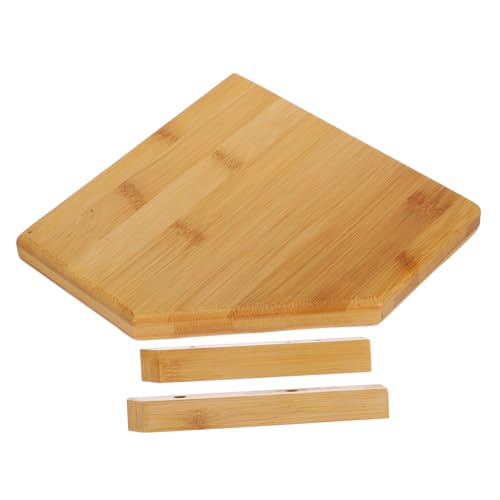 ABOOFAN Eckregal aus Wandregal Fächerform für Ecke für Badezimmer Küche Wohnzimmer oder Büro Platzsparendes Design Einfache Montage Vielseitige Nutzung von ABOOFAN