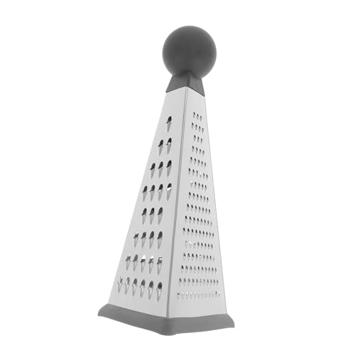 ABOOFAN Edelstahl Dreieck Küchenreibe Multifunktional Box Grater zum Reiben Schneiden für Käse Gemüse Obst und Ingwer Einfache Handhabung für Heimküche ABOOFAN Edelstahl Dreieck Küchenreibe Multifunktional Box Grater zum Reiben Schneiden für Käse Gemüse Obst und Ingwer Einfache Handhabung für Heimküche von ABOOFAN