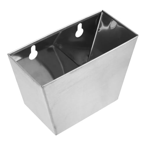 ABOOFAN Edelstahl Flaschenverschluss Sammler Mit Drainage Für Garten Und Outdoor Wandmontierter Bierdeckelfänger Mit Modernem Design Und Hoher Haltbarkeit von ABOOFAN