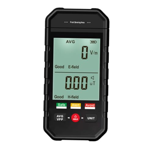 ABOOFAN Elektromagnetischer Strahlungsmesser mit Großem LCD Display Akustischem und Optischem Alarm Elektromagnetischer Strahlungs und Magnetfeldtester für Innen und Außenbereiche Genaue ABOOFAN Elektromagnetischer Strahlungsmesser mit Großem LCD Display Akustischem und Optischem Alarm Elektromagnetischer Strahlungs und Magnetfeldtester für Innen und Außenbereiche Genaue von ABOOFAN