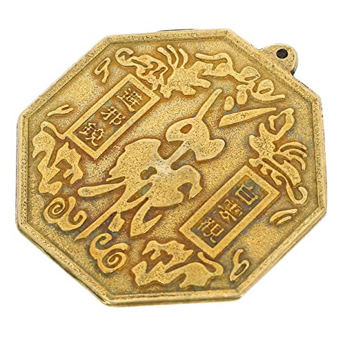 ABOOFAN Diagramme Segnen Spiegel Metallspiegel Exorzismus Wohnzimmer Unglücksabwehr Ornament Innen Dekoration von ABOOFAN