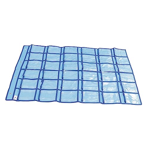 ABOOFAN Fächer Hängende Aufbewahrungstasche aus Vliesstoff Transparenter Mehrfach Taschen Organizer Reißfest Leicht zu Reinigen Wandmontage für Zuhause Büro und Mietwohnungen Haken ABOOFAN Fächer Hängende Aufbewahrungstasche aus Vliesstoff Transparenter Mehrfach Taschen Organizer Reißfest Leicht zu Reinigen Wandmontage für Zuhause Büro und Mietwohnungen Haken von ABOOFAN