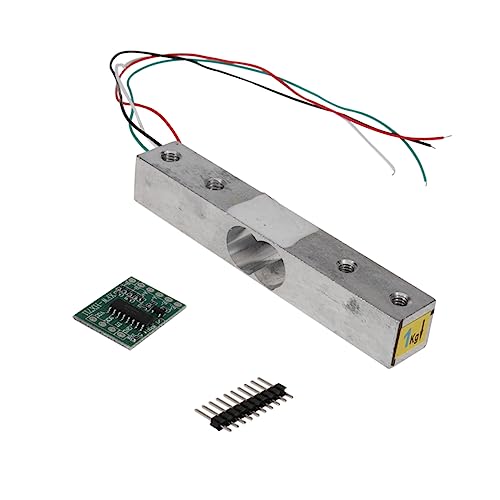 ABOOFAN Feinwaage Gewichtssensor Modul mit Ad Wägezelle Präzise Kleine Drucksensor für Küchenanwendungen und DIY Elektronik Projekte von ABOOFAN