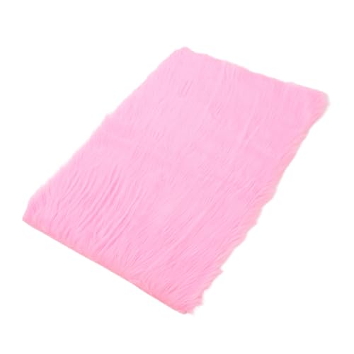 ABOOFAN Fluffy Rug Furry Kunstfell für Mädchenzimmer Weiche Gemütliche Bettvorleger Leuchtendem für Schlafzimmer Kinderzimmer und Wohnzimmer von ABOOFAN