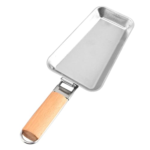 ABOOFAN Grillpfanne mit Holzgriff Gleichmäßige Hitzeverteilung Vielseitig für Grillen und Käse Kompakte Outdoor Grillpfanne für Camping und Bbq Langlebig und Praktisch ABOOFAN Grillpfanne mit Holzgriff Gleichmäßige Hitzeverteilung Vielseitig für Grillen und Käse Kompakte Outdoor Grillpfanne für Camping und Bbq Langlebig und Praktisch von ABOOFAN